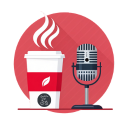 Coffee and microphone for conference coffee setup