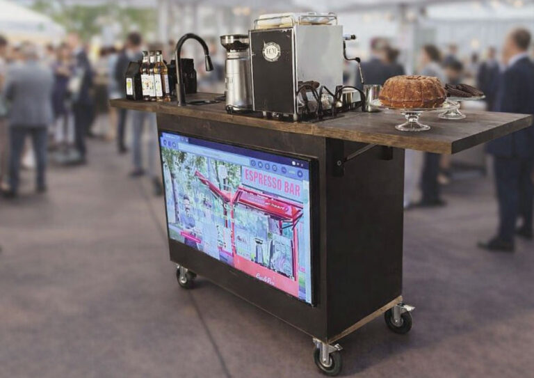 Bar à café mobile à Montréal, Canada